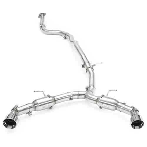 Pro Cat-Back Exhaust System 2016-Up Chevrolet Camaro 2.0T Dual Tip