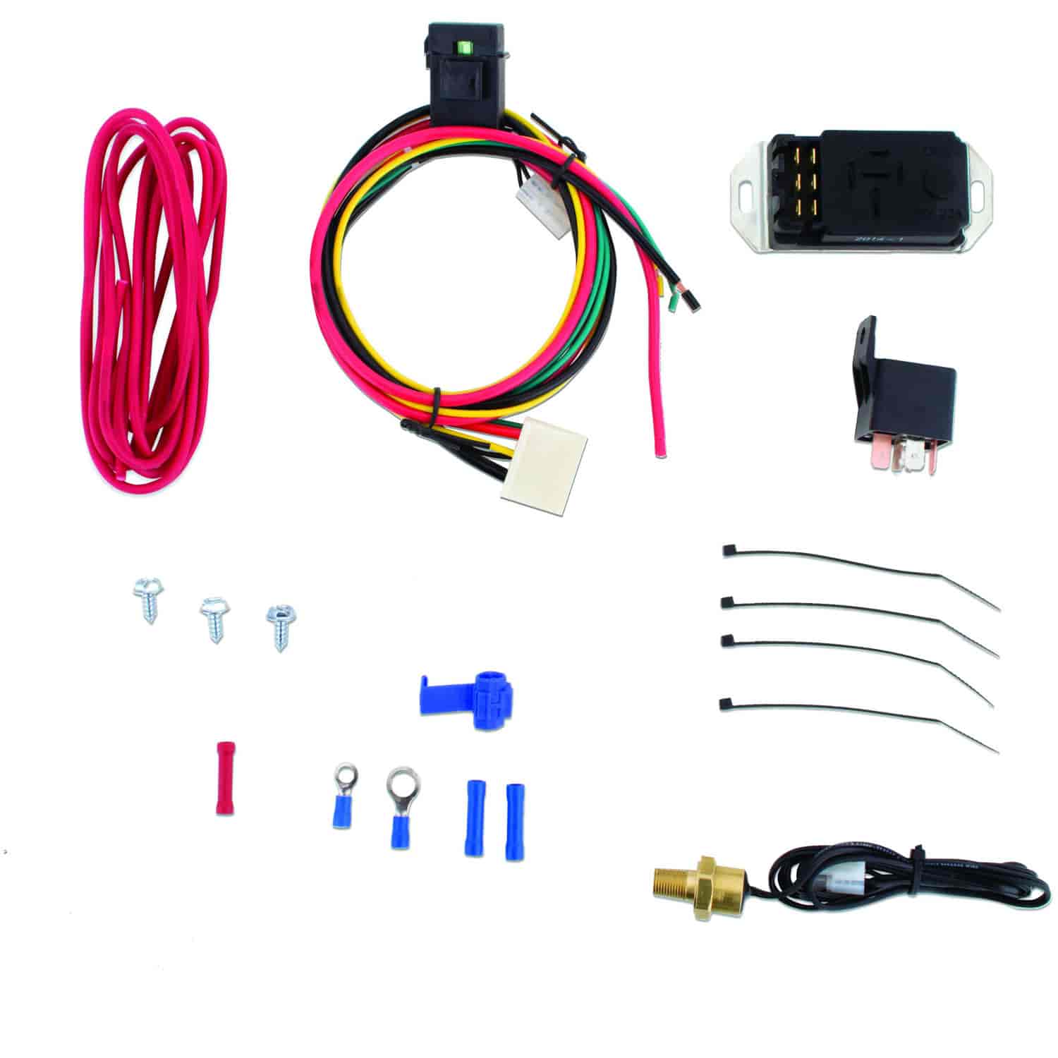 Adjustable Fan Controller Kit 1/8" NPT Style Temp Sensor