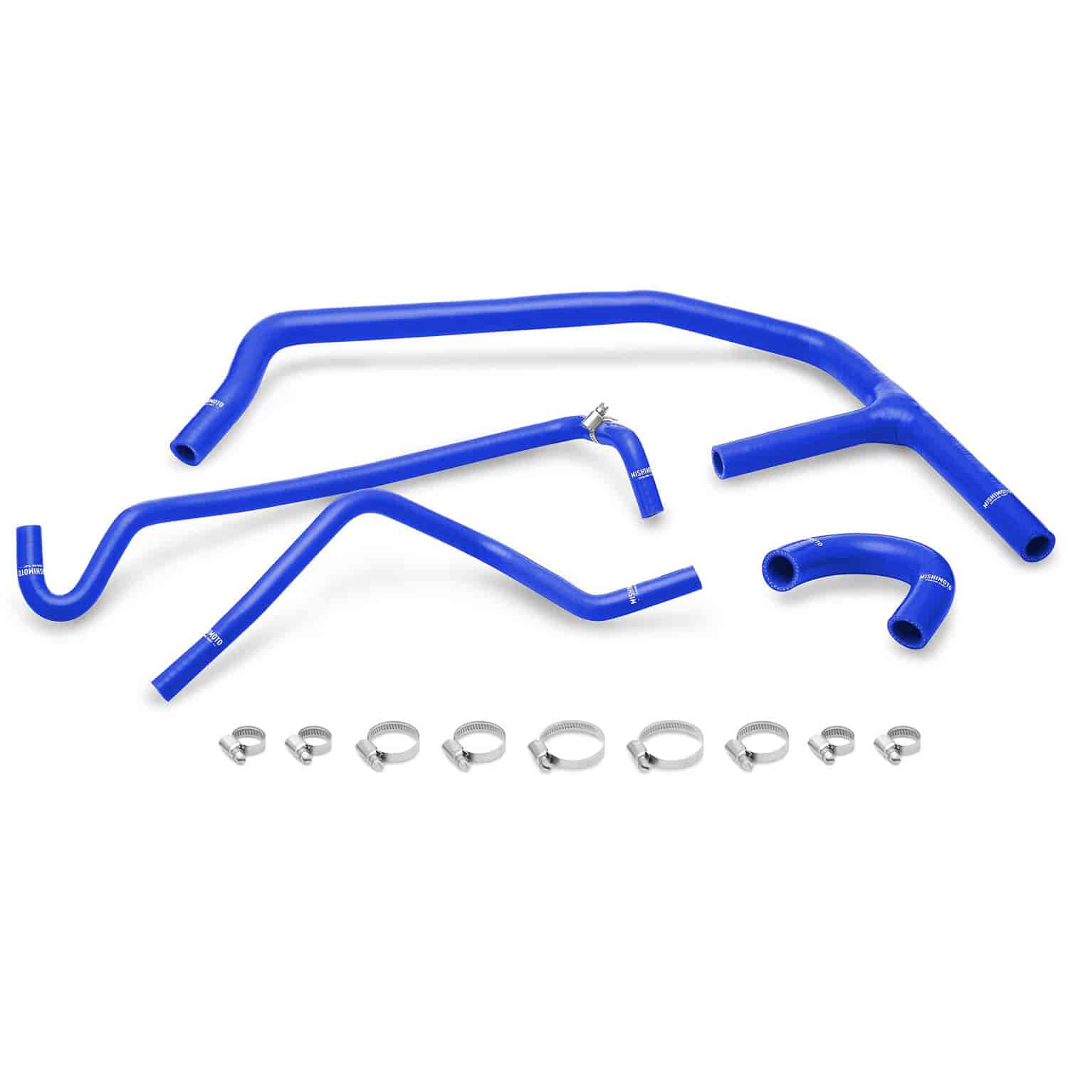 Ford Mustang EcoBoost Silicone Ancillary Hose Kit - MFG Part No. MMHOSE-MUS4-15ANCBL