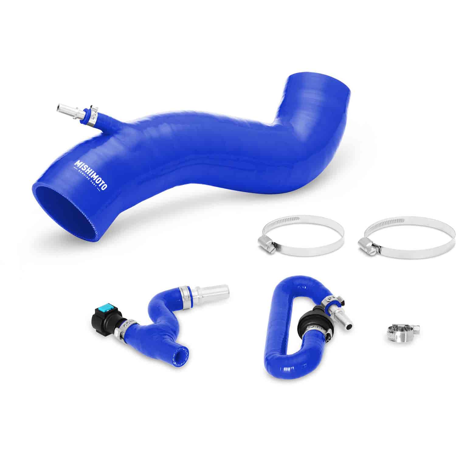 Ford Fiesta ST Silicone Induction Hose - MFG Part No. MMHOSE-FIST-16IHBL