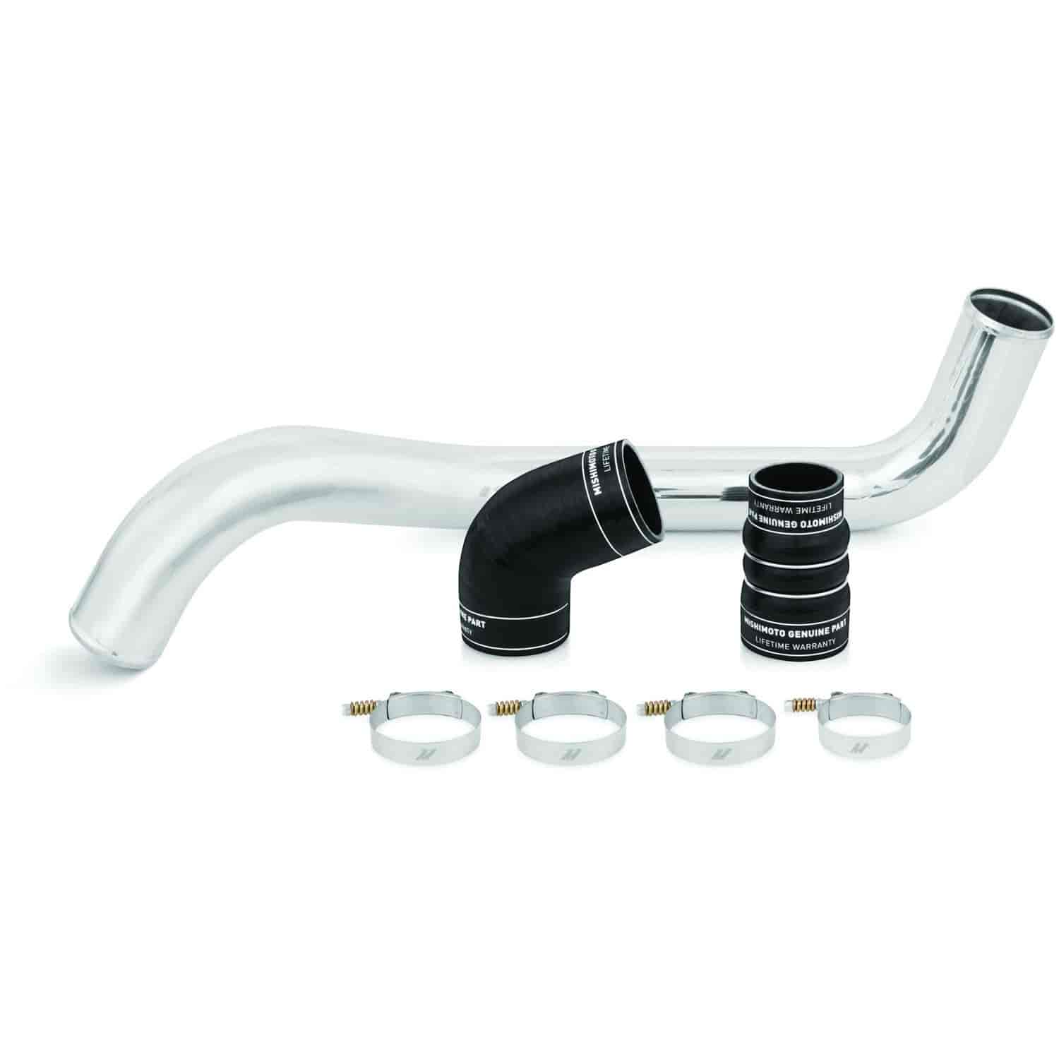 Chevrolet/GMC 6.6L Duramax Hot-Side Intercooler Pipe and Boot Kit - MFG Part No. MMICP-DMAX-045HBK