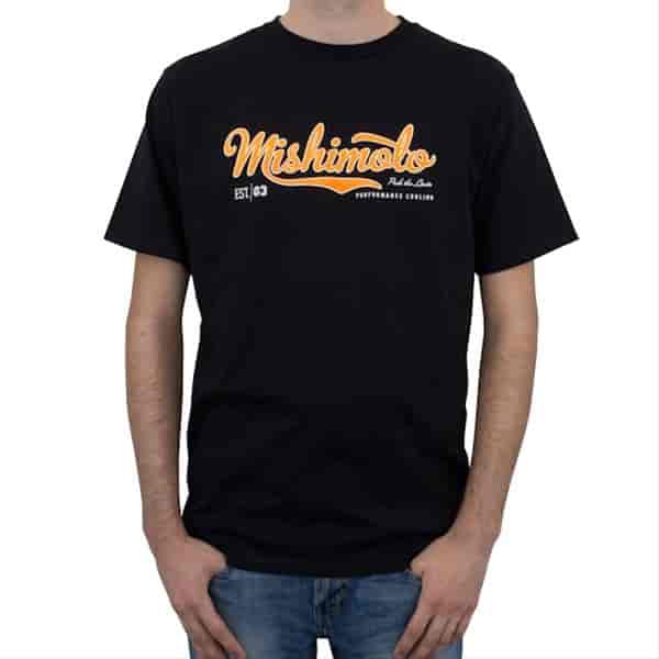 Mishimoto Men s Athletic Script T-Shirt Black -