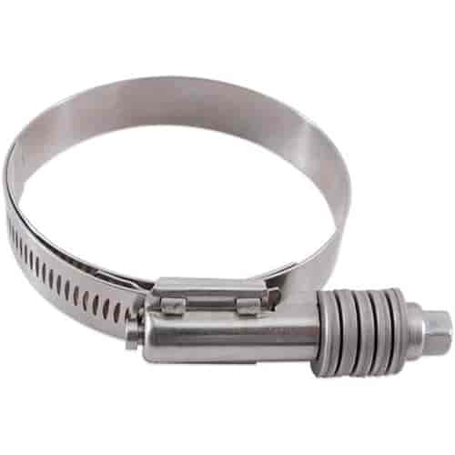 Constant-Tension Stainless Steel Worm Gear Clamp