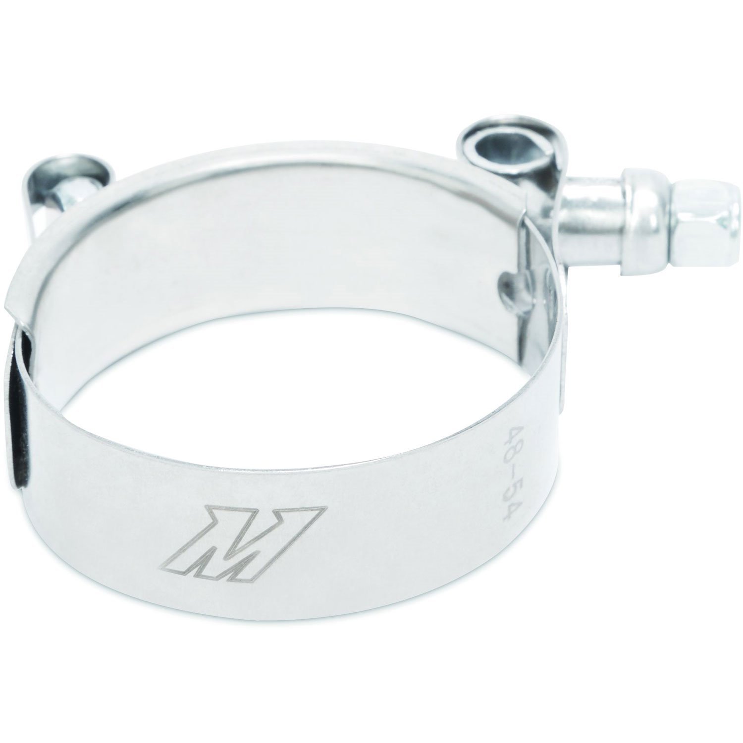 2.0" T-Bolt Hose Clamp 1.89" (48mm) to 2.12" (54mm) Clamping Range