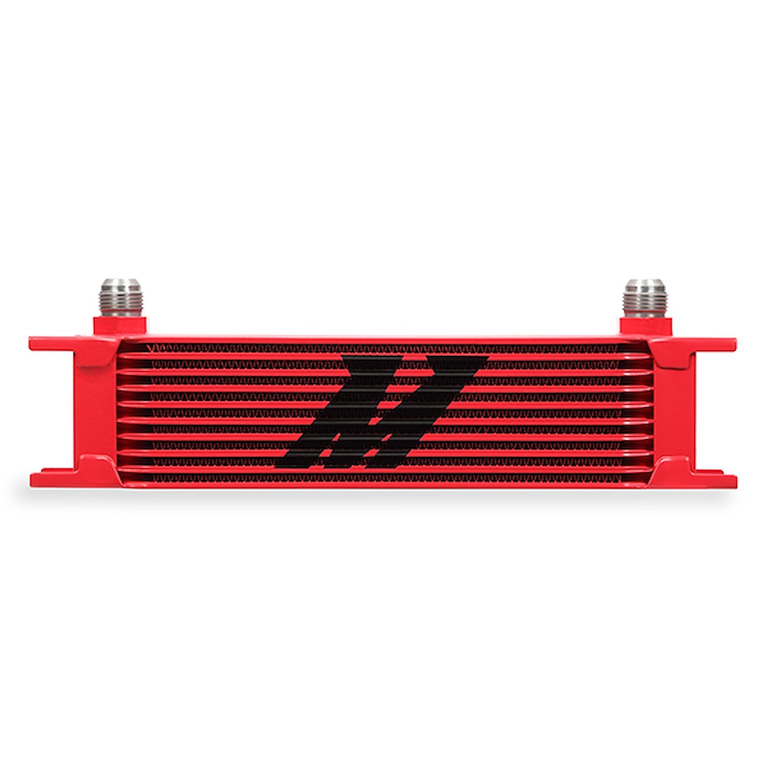 10-ROW OIL COOLER RED