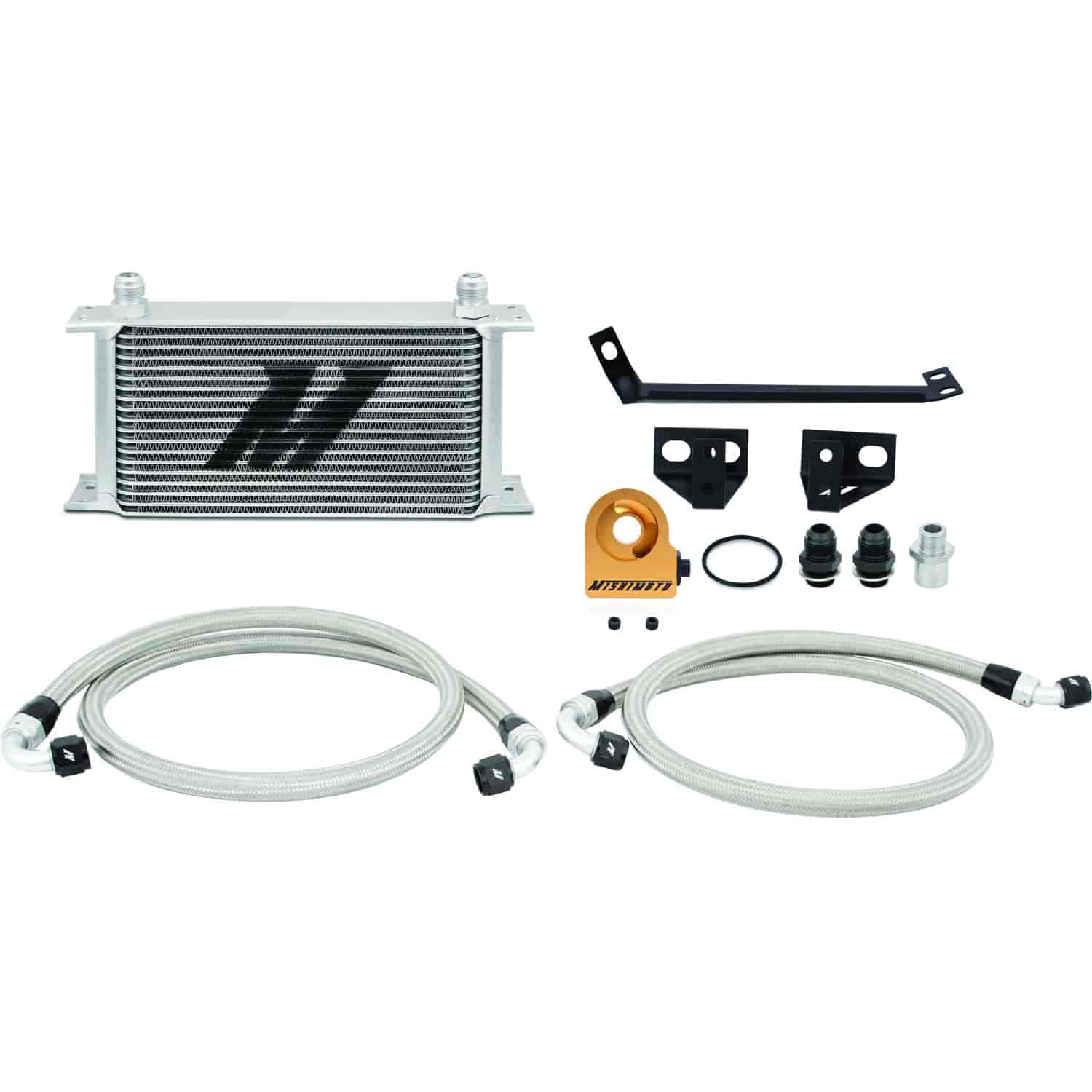 Ford Mustang EcoBoost Thermostatic Oil Cooler Kit - MFG Part No. MMOC-MUS4-15T
