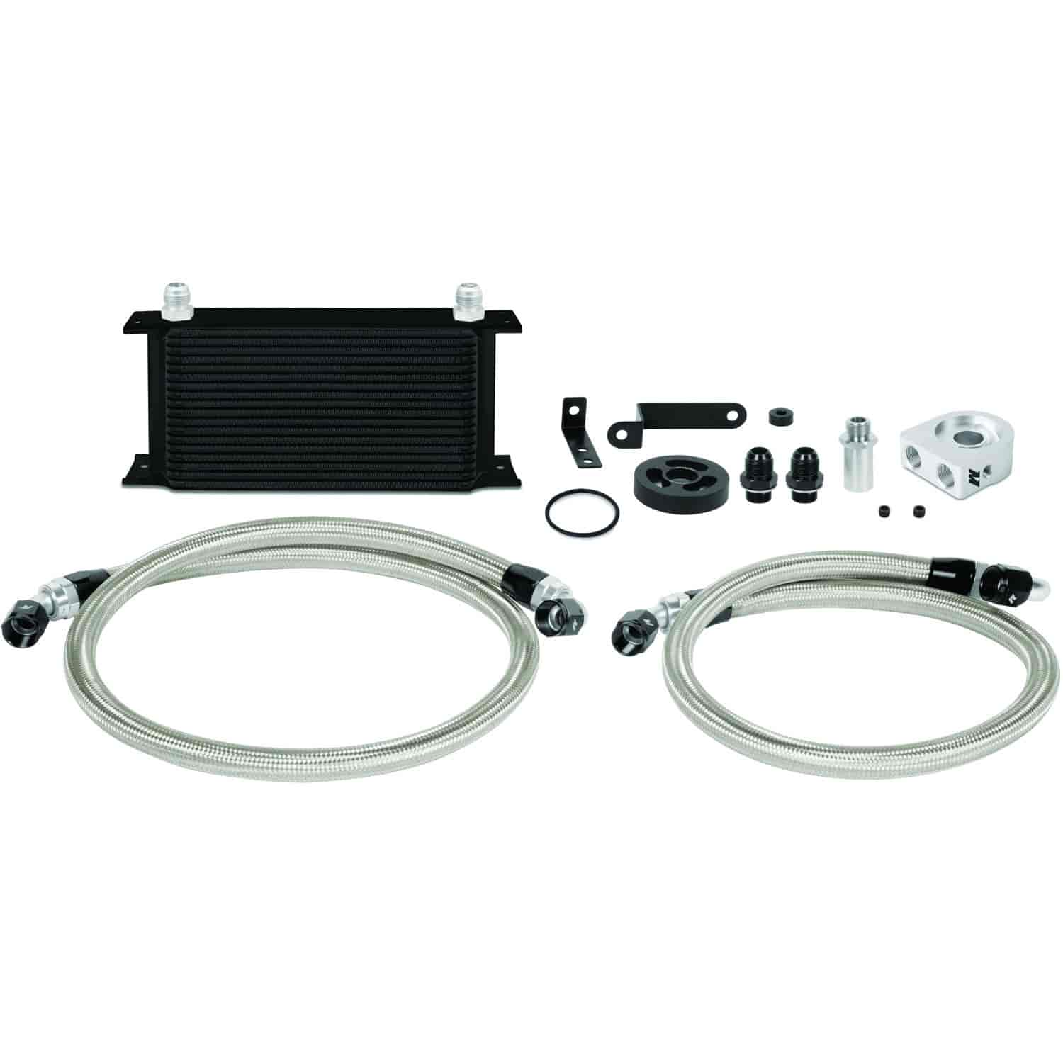 Subaru WRX Oil Cooler Kit Black - MFG Part No. MMOC-WRX-08BK