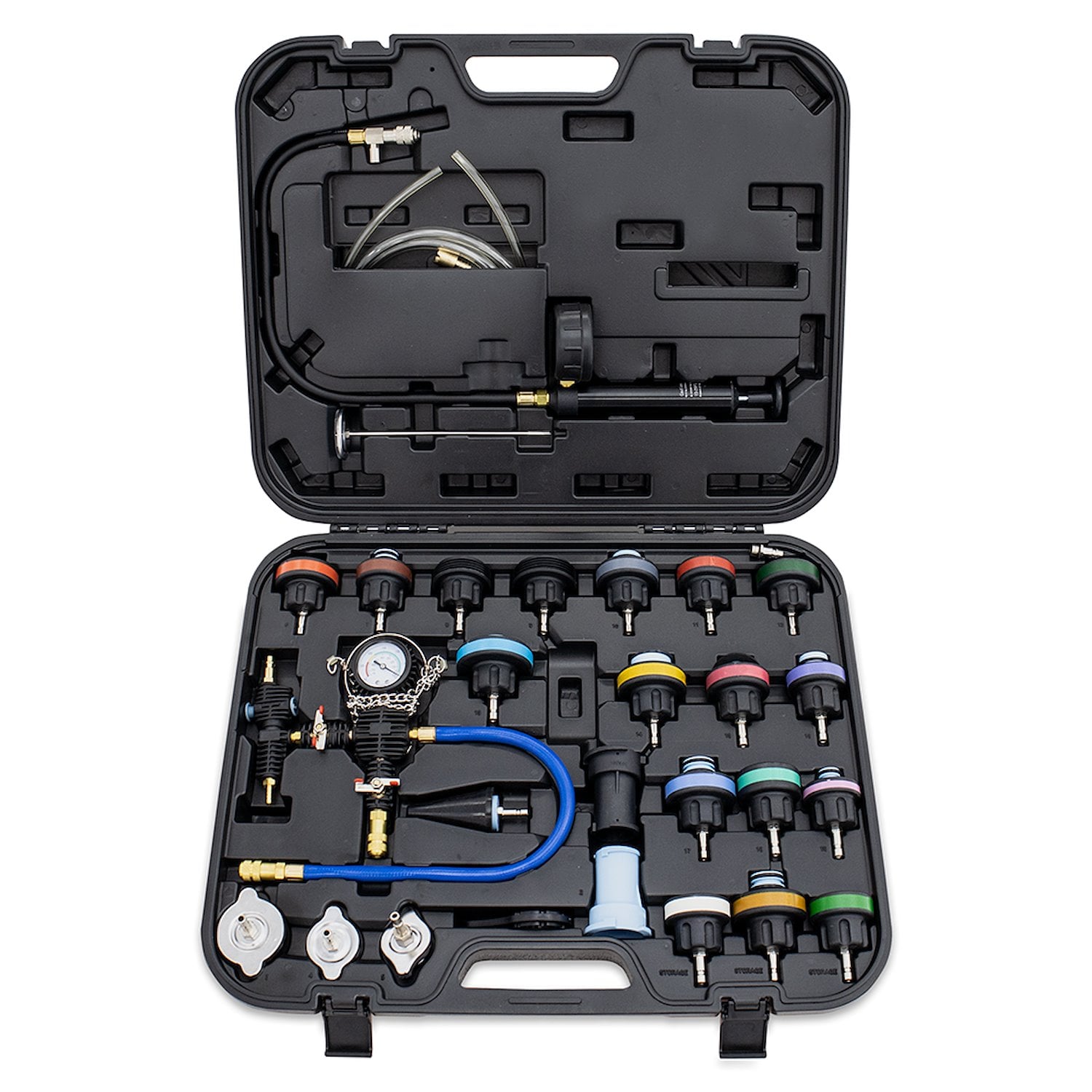 MMTL-CPT-28 28-Piece Cooling System Pressure Tester and Vacuum