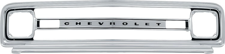 Outer Grill Shell 1969-1970 Chevy Truck w/CHEVROLET Logo