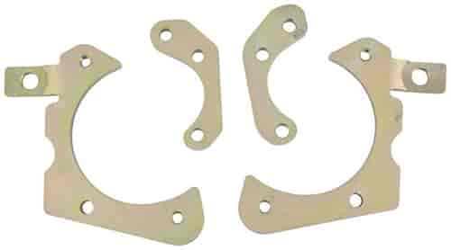 Disc Brake Caliper Brackets for OE Spindles and Large GM Calipers Fits 1955-1958 Chevy Full-Size Models