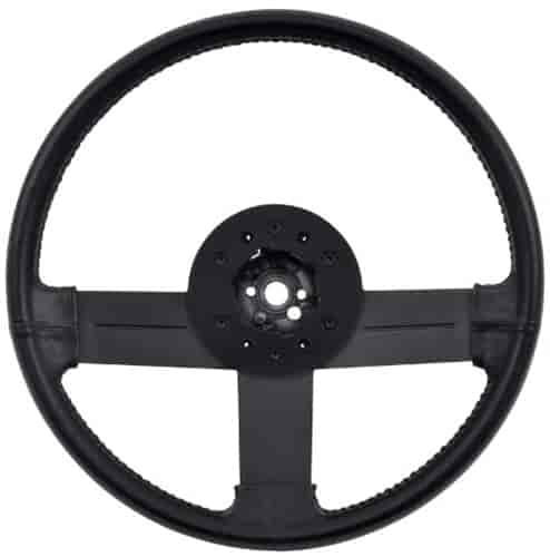 Leather-Wrapped Steering Wheel 1982-1989 Chevy Camaro - Black