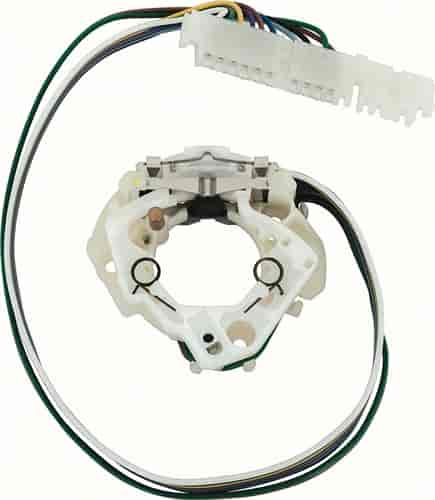 1995963 Turn Signal Switch 1969-2002 AMC, Buick, Chevy, Olds, Pont; 10-Pin; 4-1/4" Wide Connector