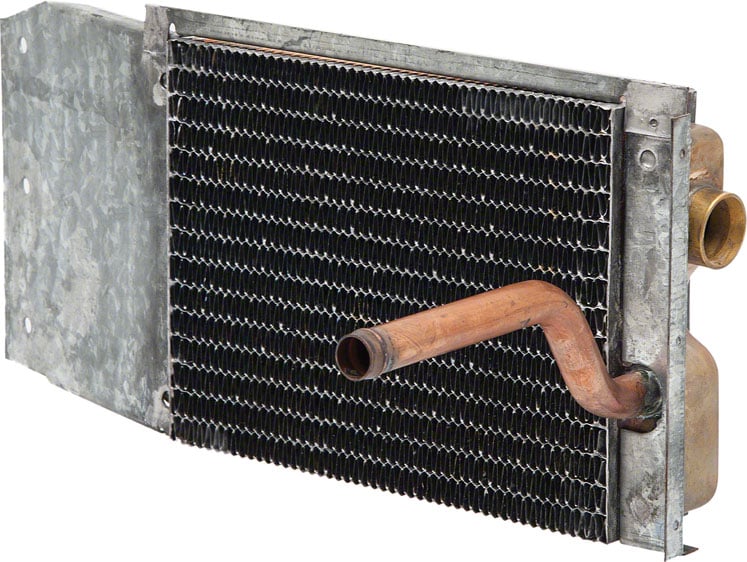2277023 Heater Core-1962-65 Dodge, Plymouth B Body; without AC; 5/8" Inlet w/ 1" Outlet