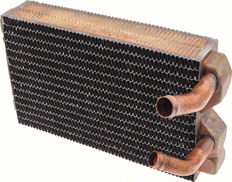 3004822 Heater Core Assembly-1965-68 Impala, Bel Air, Biscayne, Caprice; with Air Conditioning; Copper/Brass