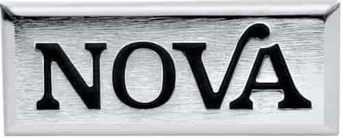 Grille Emblem 1976-1977 Chevy Nova - Standard "Nova" Nameplate