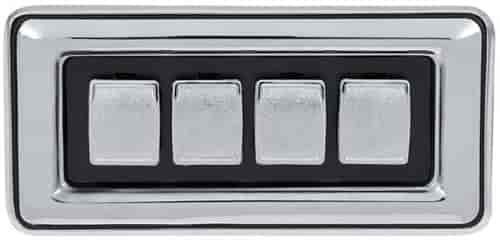 4-Button Power Window Switch 1977 Mopar B-Body, C-Body, 1977-1978 Mopar F-Body, M-Body Models (After 2/15/1977)