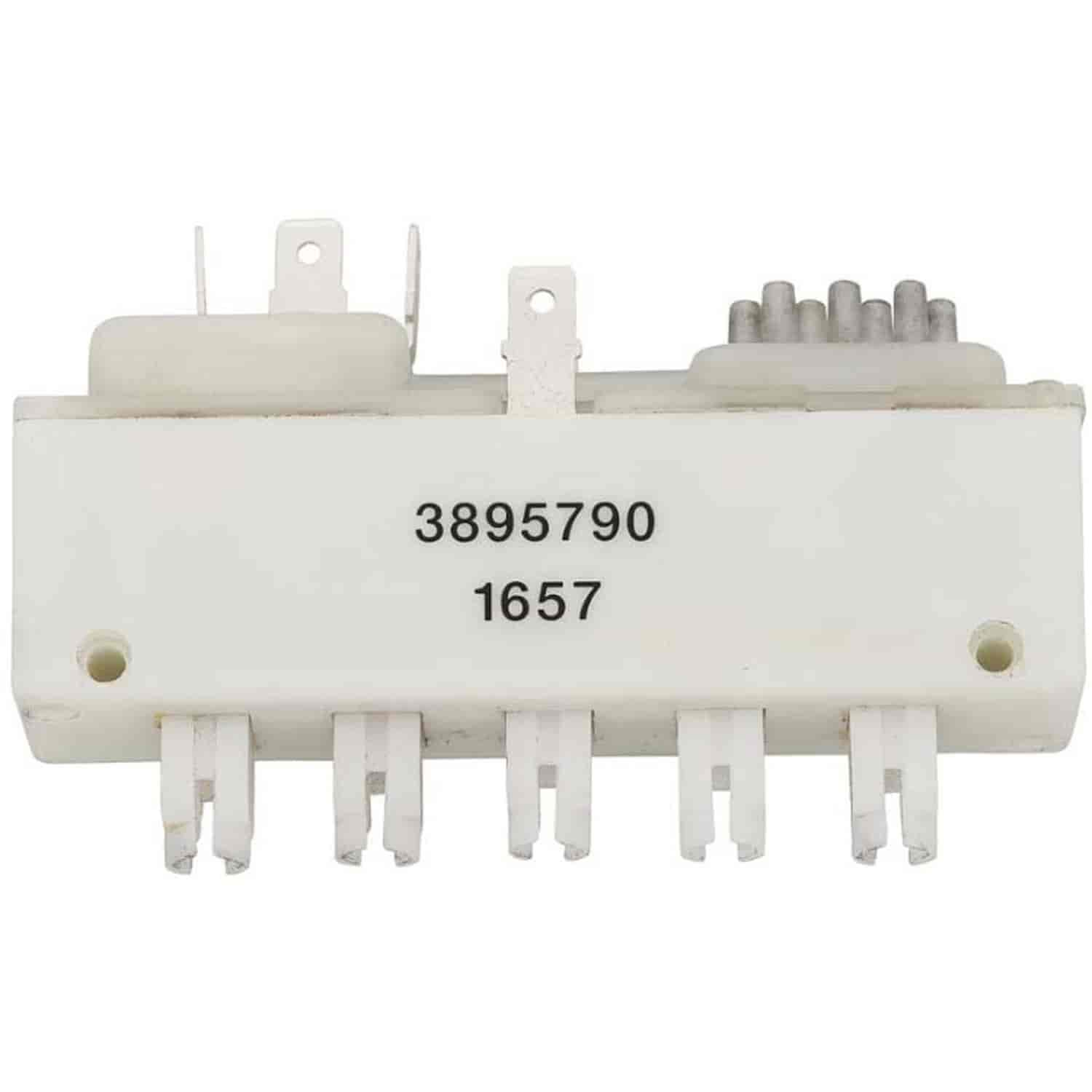 AC/Heater Control Switch 1960-1974 Mopar A/B/E-Body
