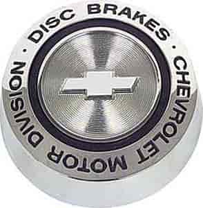 Rally Wheel "Chevrolet Disc Brakes" Hub Cap Ornament