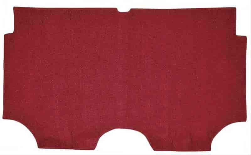 52087102 1-Piece Loop Trunk Carpet 1966-67 Impala/Full Size Hardtop Red