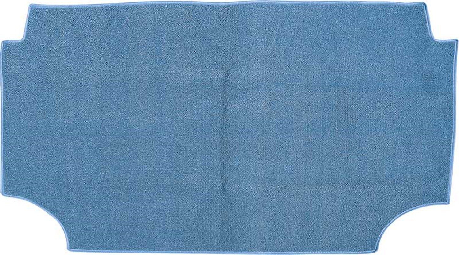 53122108 1-Piece Loop Trunk Carpet 1965 Impala Convertible Medium Blue