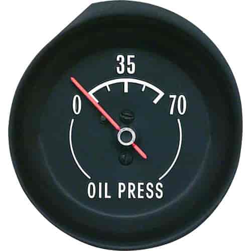 Oil Pressure Gauge 1972-1973 Corvette