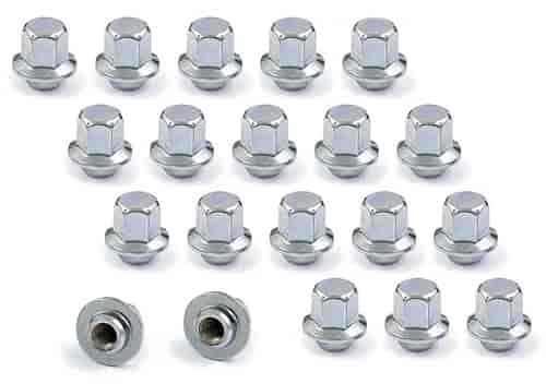 881184 Chrome Lug Nuts for Factory GM Aluminum Wheel [7/16 in.-20]