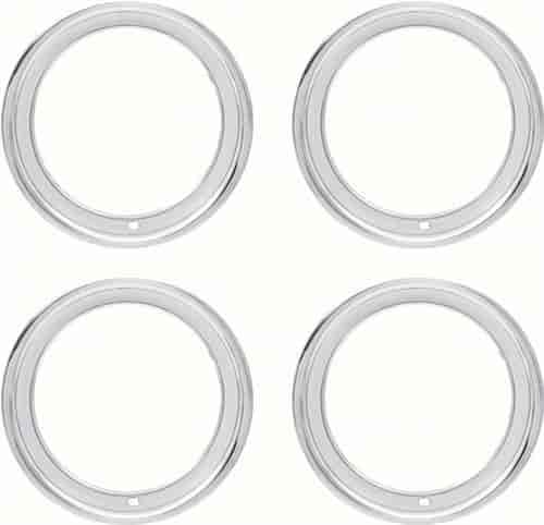 JEGS 681282 Stainless Steel Trim Ring Fits JEGS 15 in Rally Wheels x 8 in