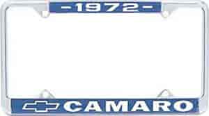 1972 Camaro License Plate Frame