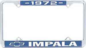 1972 Impala License Plate Frame