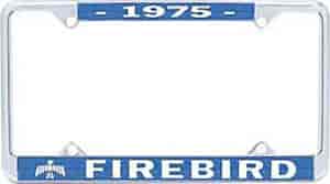 1975 Firebird License Plate Frame