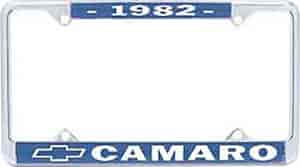 1982 Camaro License Plate Frame