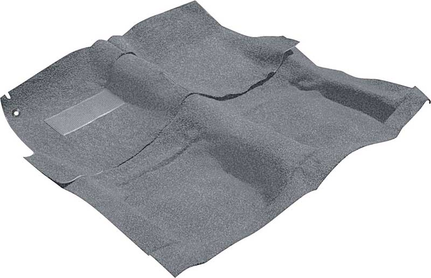 B1818P25 Molded Cut Pile Carpet Set 1986-90 Chevrolet Full Size 4-Door Medium Gray