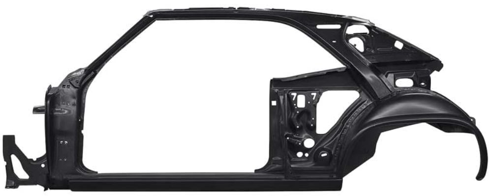 C2354 Quarter Panel and Door Frame-1969 Camaro/Firebird; Coupe; Drivers Side; EDP Coated