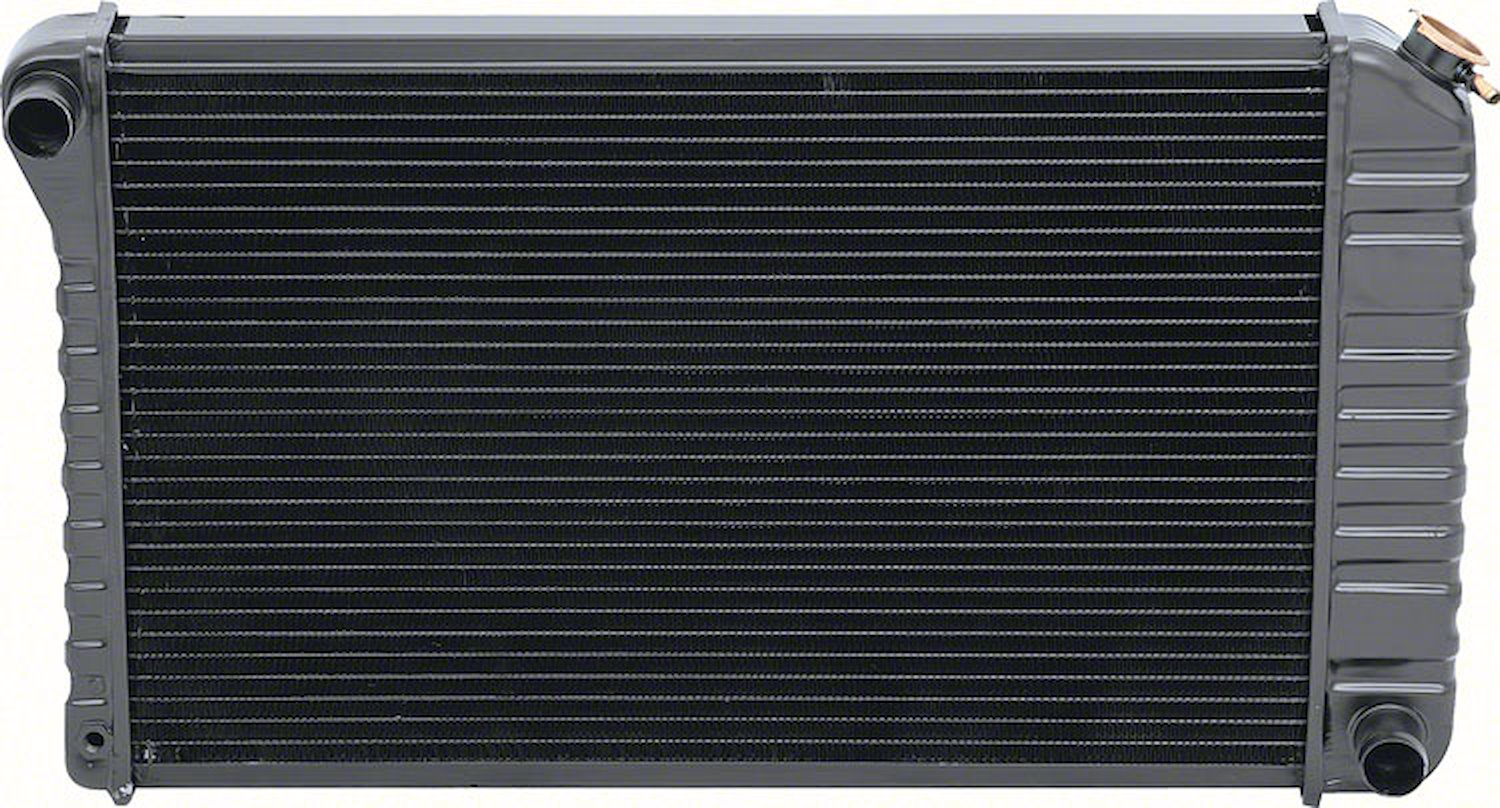 CRD1771S Radiator 1973-77 Chevrolet Truck L6 With MT 4 Row Copper/Brass (17" x 26-1/4" x 2-5/8" Core)