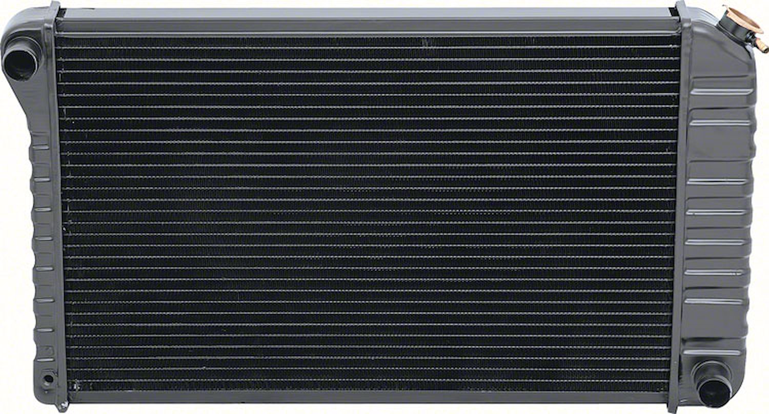 CRD1775S Radiator 1973-77 Chevrolet Truck V8 With MT 4 Row Copper/Brass (17" x 28-3/8" x 2-5/8" Core)
