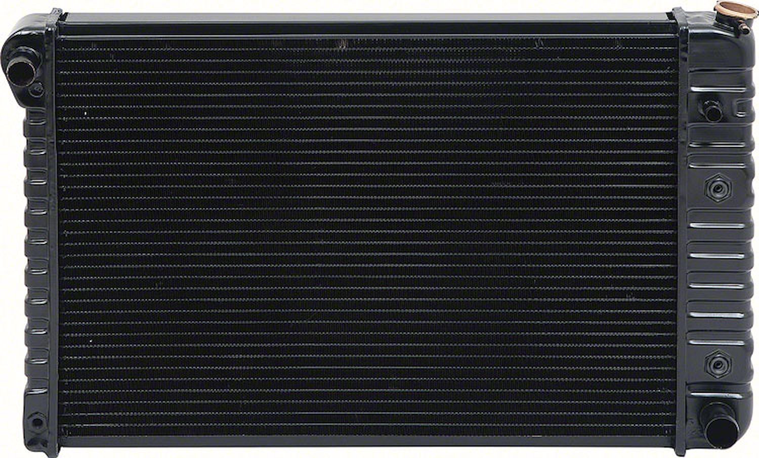 CRD1781A Radiator 1978-80 Chevrolet Truck L6 With AT 4 Row Copper/Brass (17" x 26-1/4" x 2-5/8" Core)