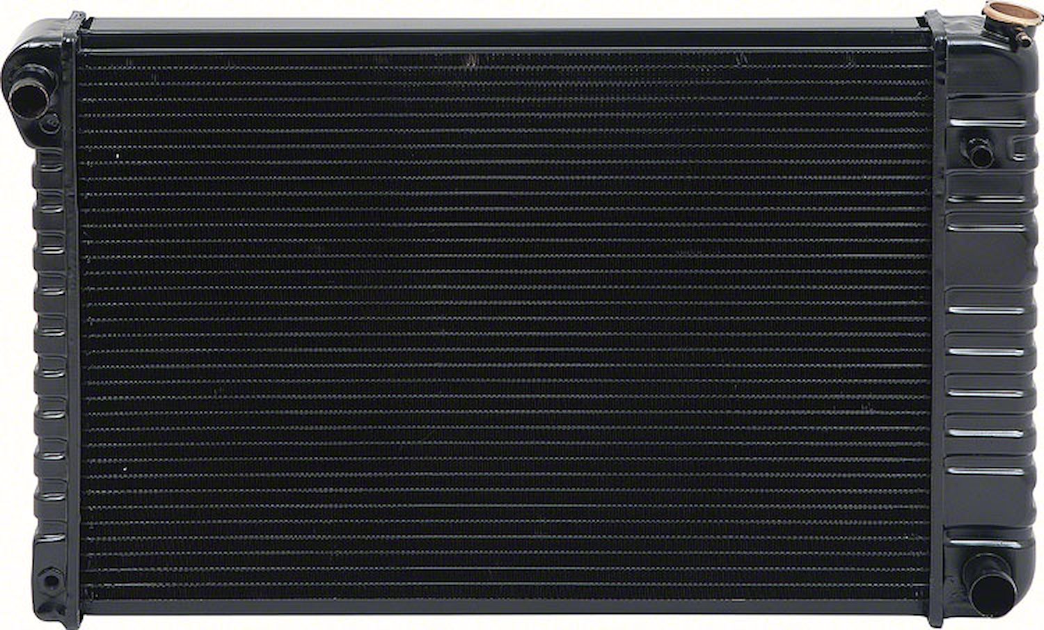 CRD1783S Radiator 1978-80 Chevrolet Truck L6 With MT 4 Row Copper/Brass (17" x 28-3/8" x 2-5/8" Core)