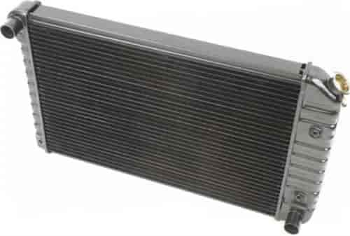 Direct Replacement Radiator for 1972-1979 Chevy Camaro, Nova 6 & 8 Cyl, w/Auto. Trans. [4 Row, Copper/Brass]