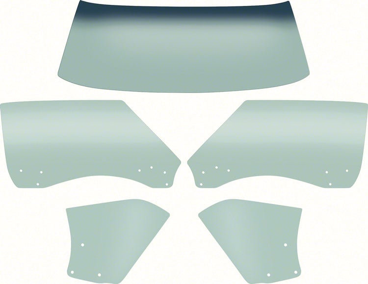 1968-69 F-BODY CONVERTIBLE GLASS KIT TINTED