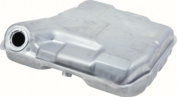FT4007A Fuel Tank 1968-70 Impala, Bel Air, Caprice, 1965-74 Bonneville, Catalina; Station Wagon; Zinc Plated; w/ 1" Neck; w/o EE