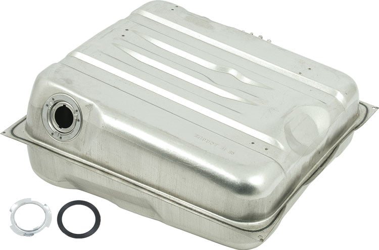 FT6016B Fuel Tank 1971-72 Dodge Challenger, T/T, Rallye; Ni-Terne Coated; w/ Four Vent Pipes; 18 Gallon Capacity; for Models Pro