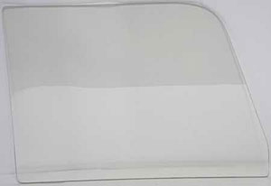 FT6466C Front Door Window Glass; 1964-66 Chevrolet, GMC Pickup Truck; Clear Glass; RH or LH; Each