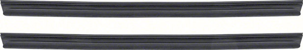 K380 Quarter Window Vertical Weatherstrips-1965-66 Fullsize, 4 Door Hardtop, Pair