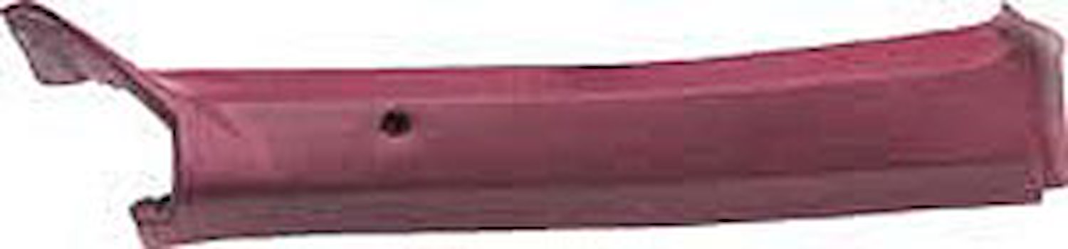 K696102 Inner Pillar Post Moldings 1969 Camaro; Convertible: Red; Pair; Urethane Reproduction