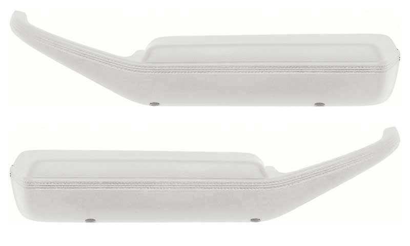 K74110 Arm Rest and Door Pull Handle Assembly; 1974-81 Camaro, Firebird; White; Pair