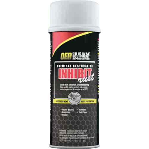 Restoration Grade Rust Inhibitor Durable Clear Coating - No Need to Mask Off Areas