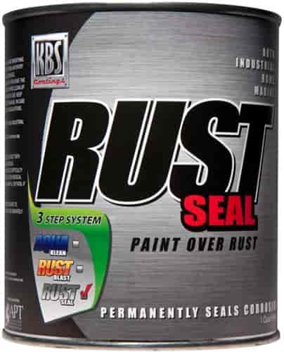 RustSeal Rust Preventive Corrosion Barrier Coating Gloss Black Quart