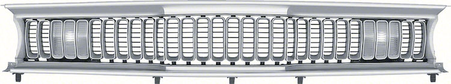 MA1000 Sharktooth Grill Assembly 1971-72 Plymouth Duster/Twister; Duster 340/Twister 340; Pre-Assembled