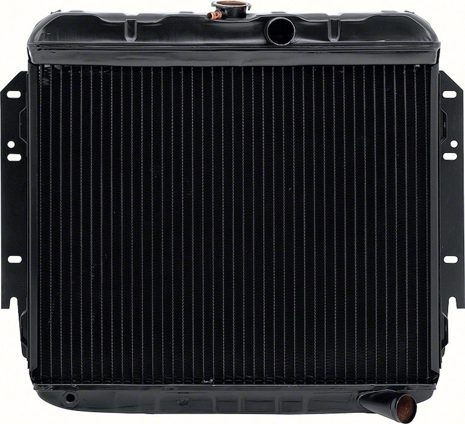 MA2240S Replacement Radiator 1965-66 Mopar A-Body With 6 Cylinder And Standard Trans 3 Row