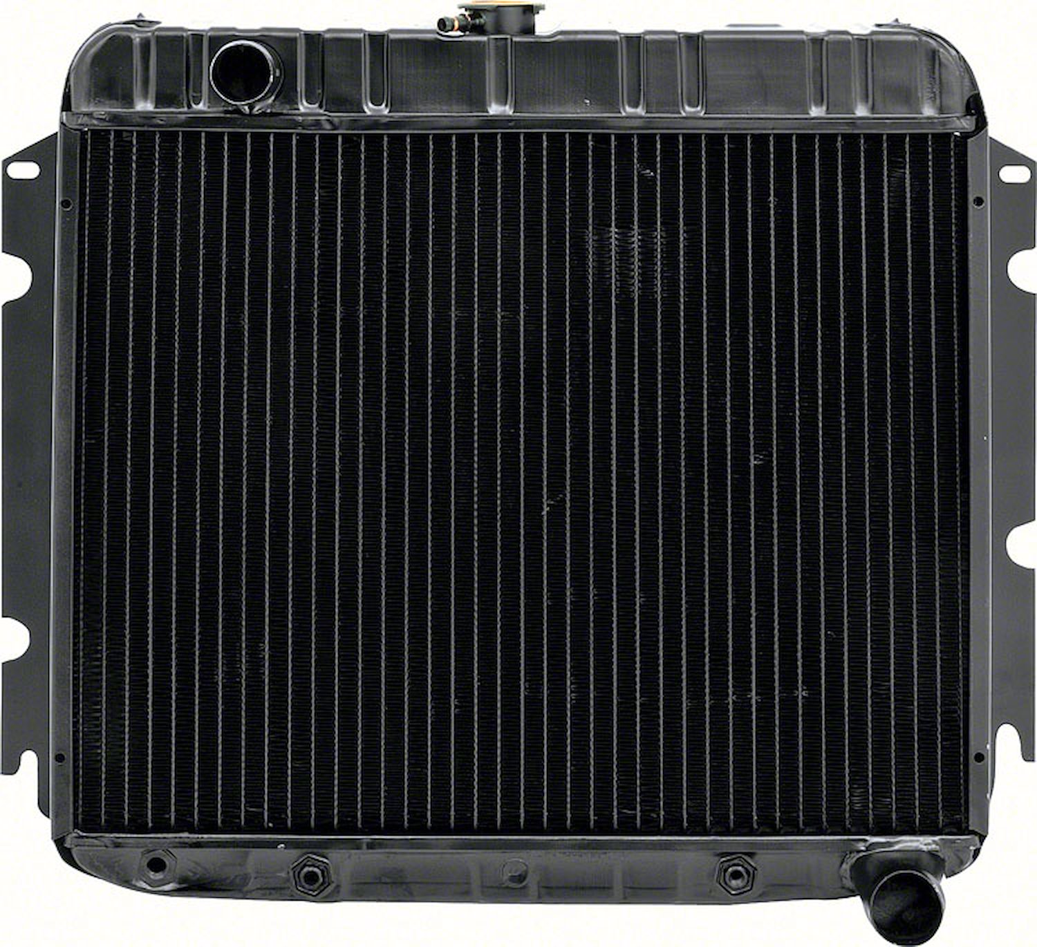 MA2248A Replacement Radiator 1970-72 Mopar A-Body With 6 Cylinder And Automatic Trans 3 Row